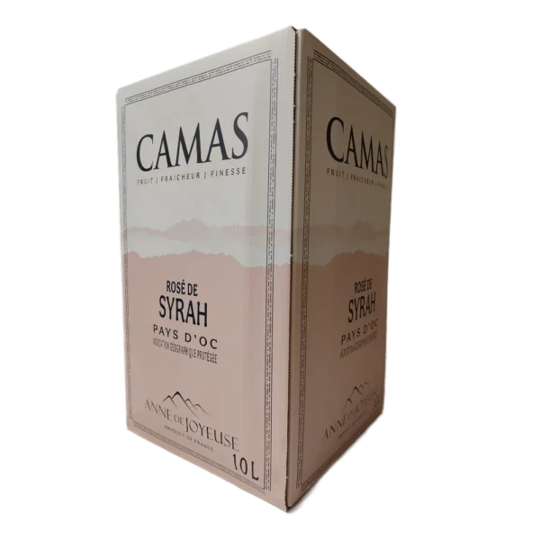 Bag in Box 10 liter, Camas rosé